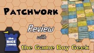 Patchwork Review - with the Game Boy Geek