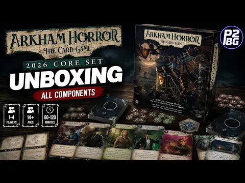 Arkham Horror The Card Game Core Set 2026 | Unboxing | Atenção: Pode Conter Spoilers