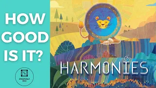 Discovering Harmonies: A Solo Board Game Review