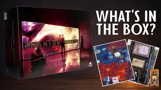 Phantom Epoch Unboxing & Component Overview | Sci-Fi Fantasy Campaign Board Game First Look