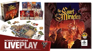 THE COURT OF MIRACLES - LUCKY DUCK GAMES | BOARD GAME LIVE PLAY |