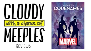 Codenames: Marvel Review - Cloudy with a Chance of Meeples