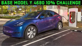 Base Tesla Model Y 4680 Misses Expectations In Our 10% EV Road Trip Challenge