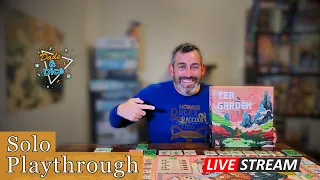 Tea Garden & Puerh | Solo Playthrough | Capstone Games | Livestream