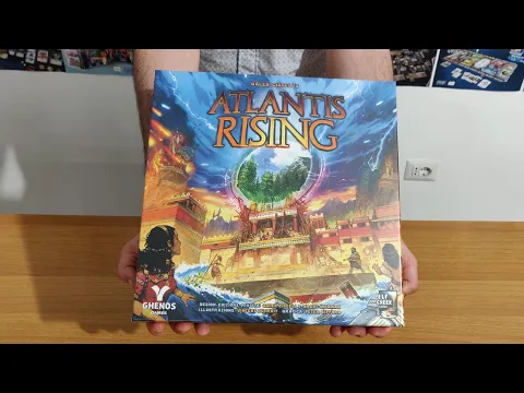 Unboxing di Atlantis Rising - gioco da tavolo