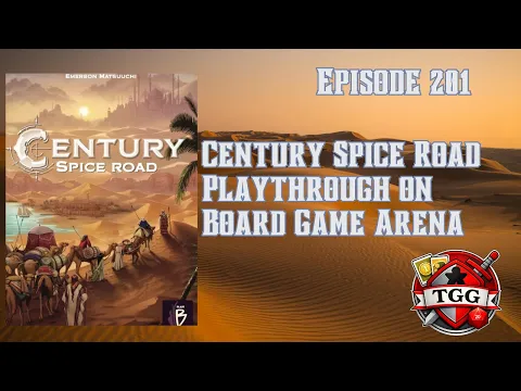 Century Spice Road Playthrough on BGA Gameplay