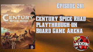 Century Spice Road Playthrough on BGA Gameplay