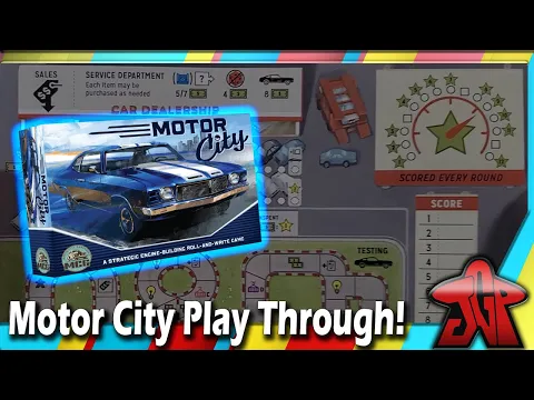 Motor City prototype playthrough