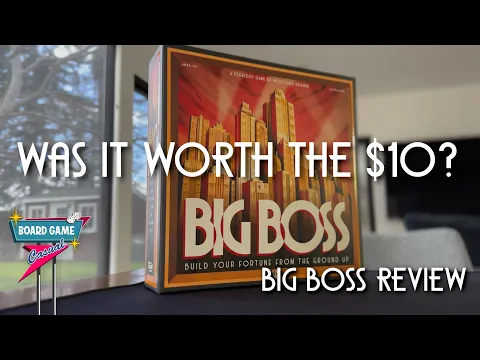 Was this game worth the $10 I paid for it? | Big Boss Board Game Review