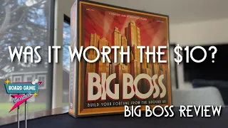 Was this game worth the $10 I paid for it? | Big Boss Board Game Review