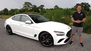 Is the 2023 Genesis G70 a BETTER performance sedan than a Mercedes AMG C43?