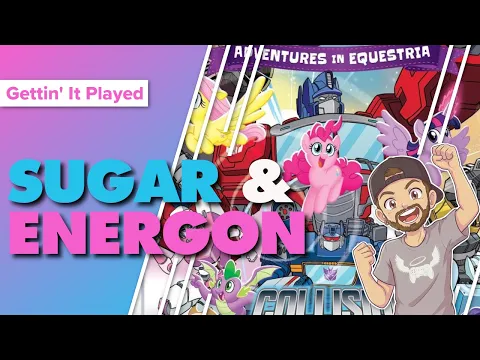 My Little Pony Adventures in Equestria Deck-Building Game Collision Course Gameplay