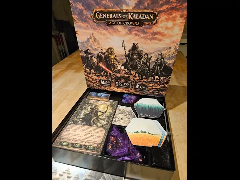 How to Set Up Generals of Kaladan (2–6 Players) | Official Setup Guide