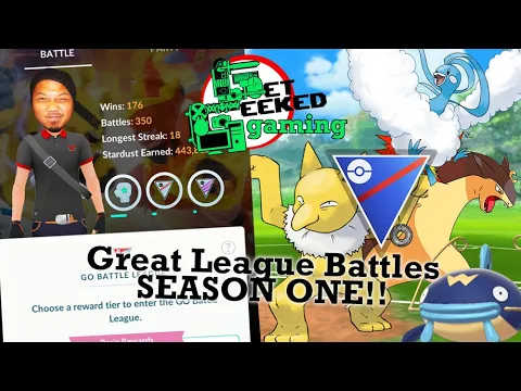 GG GAMING; POKEMON GO BATTLE LEAGUE, SEASON 1 EPISODE 1 GREAT LEAGUE