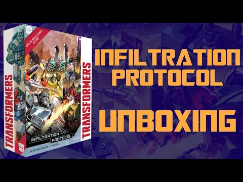 Transformers Deck Building Game: Infiltration Unboxing/Overview