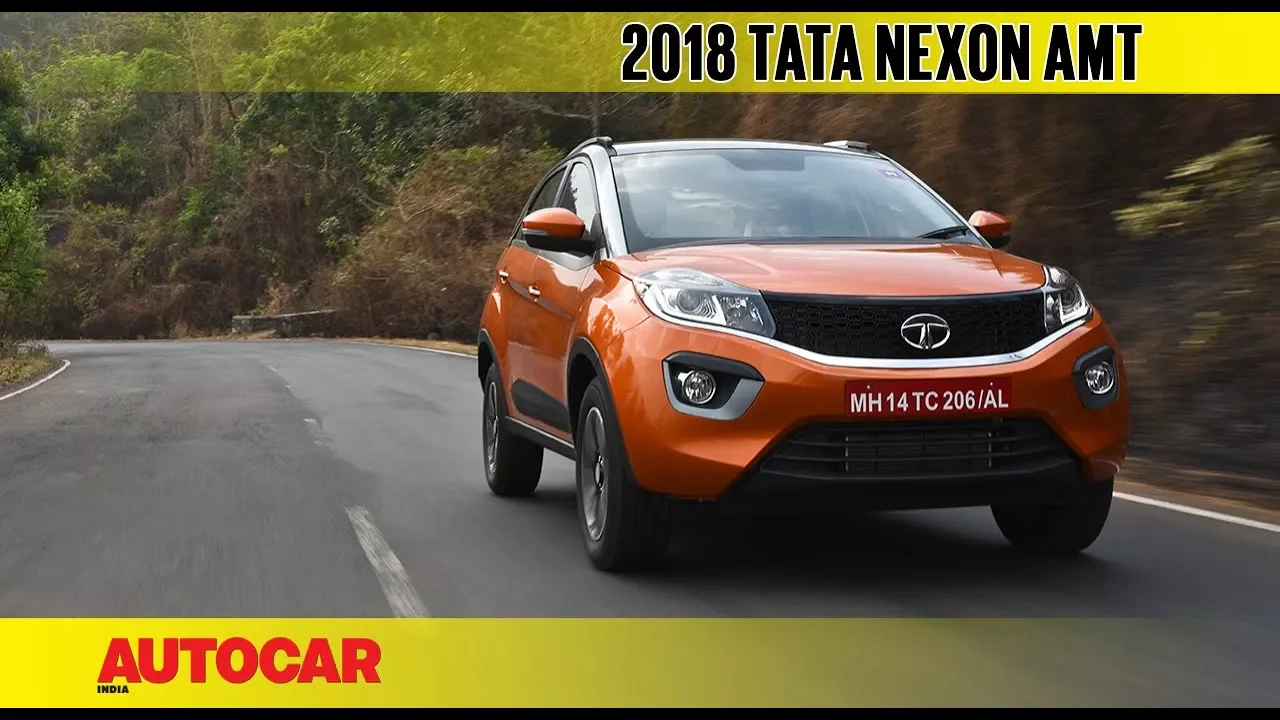 Tata Nexon AMT automatic | First Drive Review | Autocar India