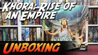 Khôra: Aufstieg eines Imperiums - Brettspiel Unboxing (IELLO)