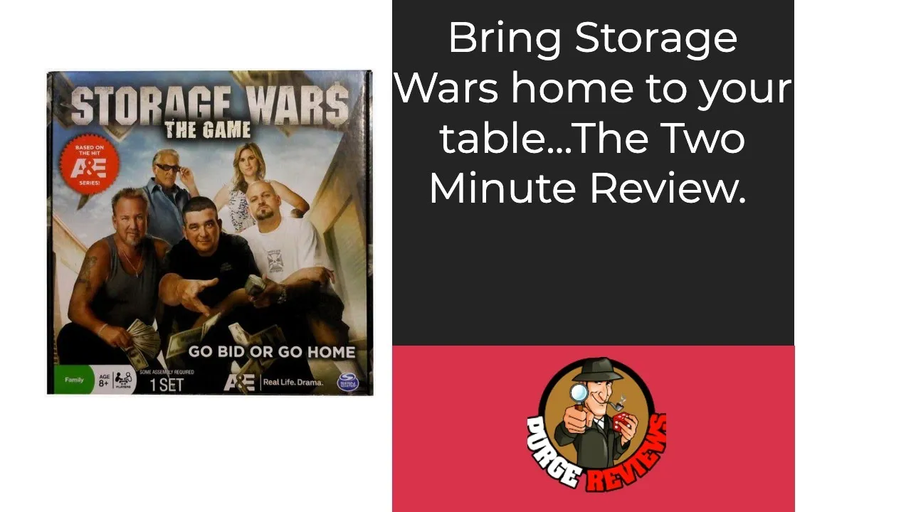 Dice Tower Storage Wars by Purge Reviews: Two Minute Review