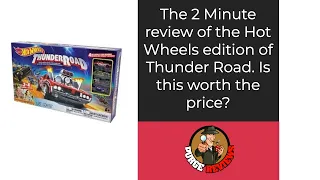 Thunder Road Hot Wheels by Purge Reviews: 2 Minute Review