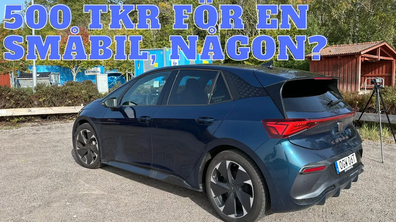 Cupra Born - Testad! Borde man kanske vänta lite i småbilssegmentet? | Elbilsmagasinet