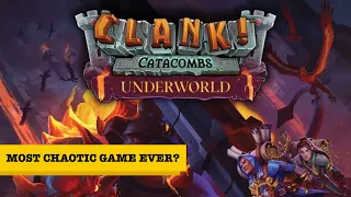 Lets Play - CLANK CATACOMBS UNDERWORLD - Board Game Cult!