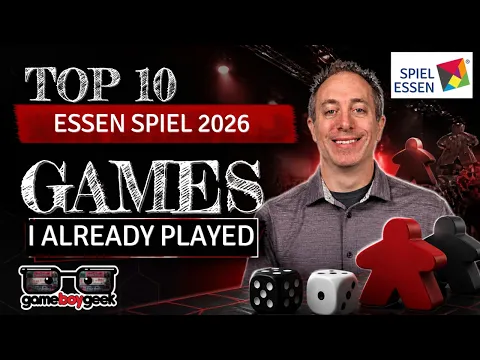 Top 10 Best Games at Releasing Essen Spiel 2026 That I've Already Played!