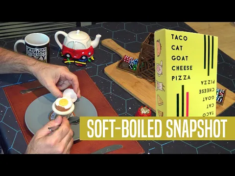 Soft-boiled Snapshot: Taco Cat Goat Cheese Pizza