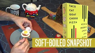 Soft-boiled Snapshot: Taco Cat Goat Cheese Pizza