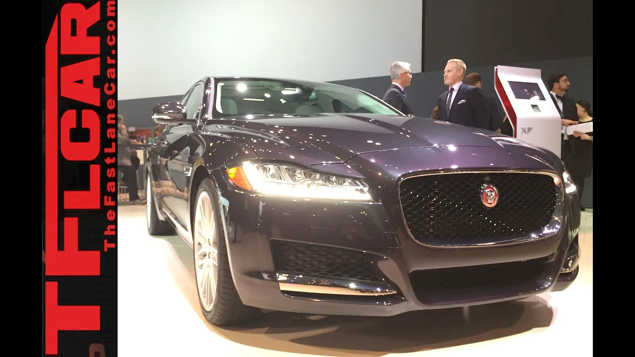 2016 Jaguar XF: 2015 New York Auto Show One Take