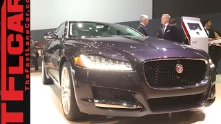 2016 Jaguar XF: 2015 New York Auto Show One Take