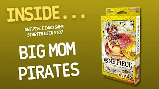Inside…One Piece Card Game Starter Deck 07: Big Mom Pirates (4K60fps)