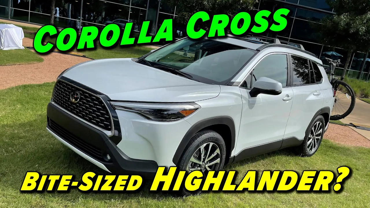 2022 Toyota Corolla Cross In Person First Look