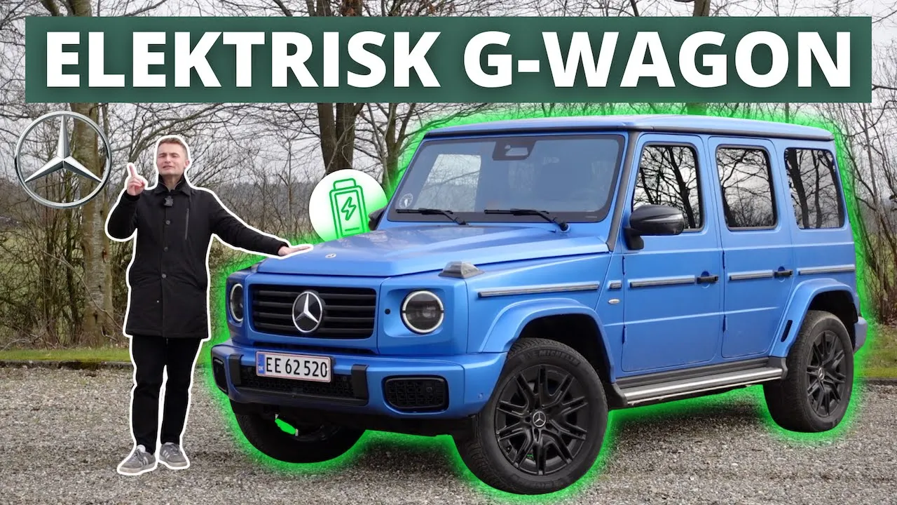 ET VILDT GODT TILBUD... Mercedes G580e TEST