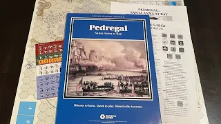 Pedregal: Santa Anna at Bay (Decision Games) - Unbagging