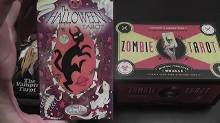 3 Undead Tarot Decks