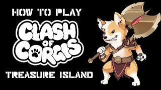 How to play Clash of Corgis - Treasure Island: Card Games