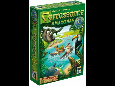 CARCASSONNE: AMAZONAS UNBOXING!! ed. Hans im Glück #2016