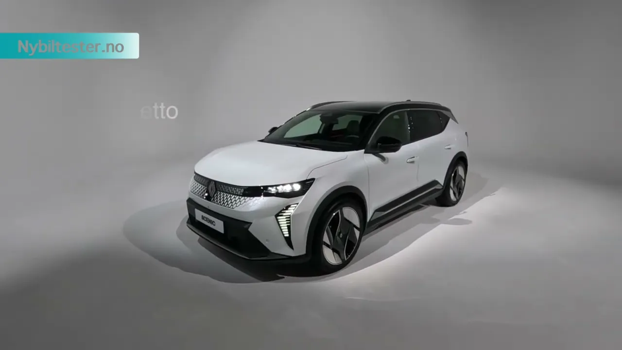 Renault Scenic E-Tech Electric - sett i Paris