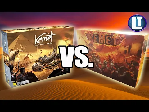 KEMET Blood and Sand REVIEW / Is It Better Than the ORIGINAL KEMET BOARD GAME ????