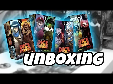 Unboxing | DICE TRONE: SEASON TWO | Roxley