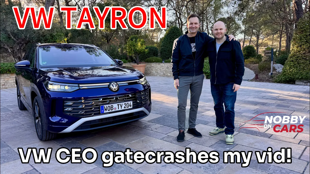 Volkswagen Tayron review | VW boss interrupts filming!