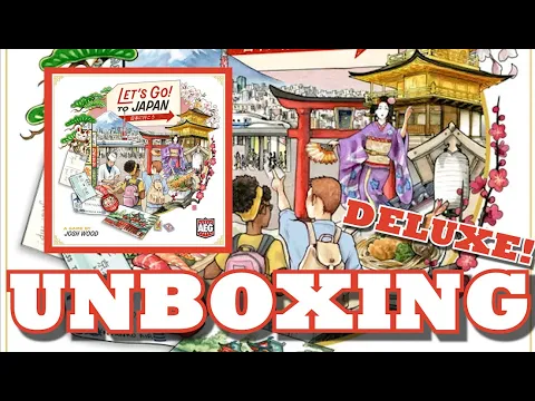 Unboxing - Let's Go! To Japan [Festival Goer Pledge] [KICKSTARTER]