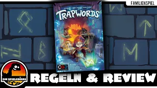 Trapwords Brettspiel Regeln und Rezension