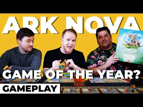Skyrocketing on Board Game Geek - Ark Nova - 3p Gameplay