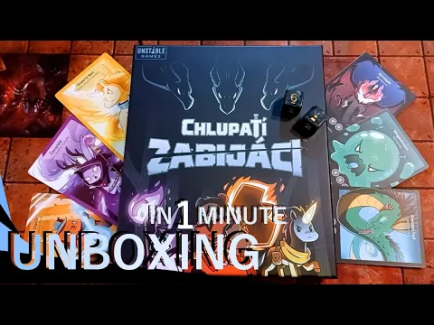 Here to Slay UNBOXING in 1 minute