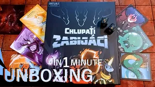 Here to Slay UNBOXING in 1 minute
