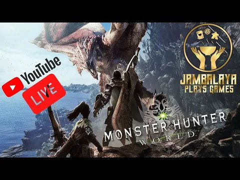Monster Hunter World: The Board Game (Solo Live Stream)