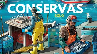 Conservas | Solo-Only Board Game Tutorial and Playthrough