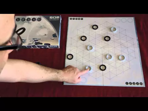 YINSH Board Game Quick Walkthrough w/ Doron