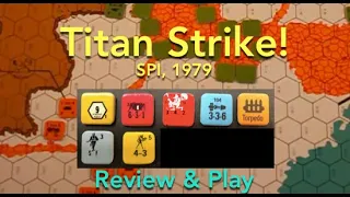 Titan Strike! (SPI) Review & How to Play